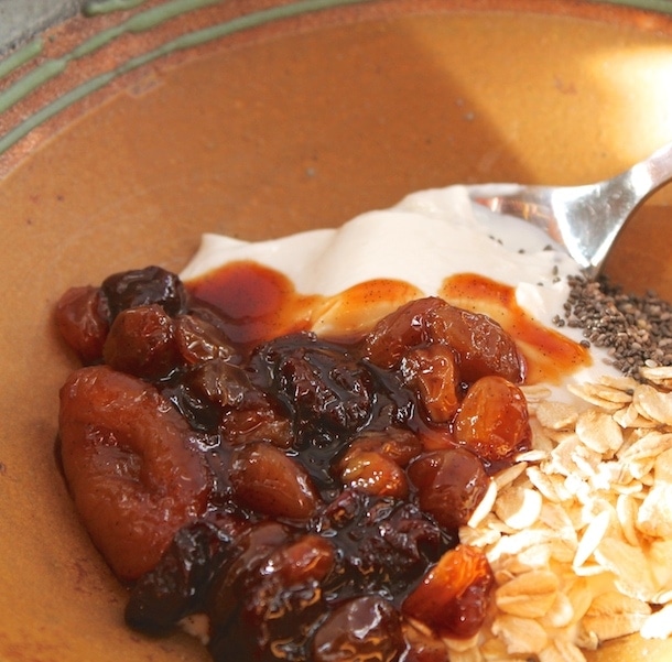 Vanilla Bean Stewed Fruit