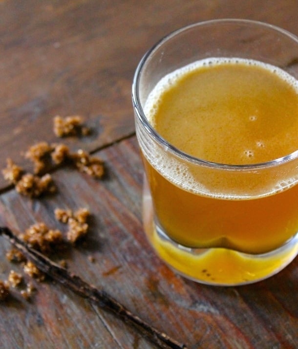Vanilla Bean Hot Buttered Rum | heartbeet kitchen
