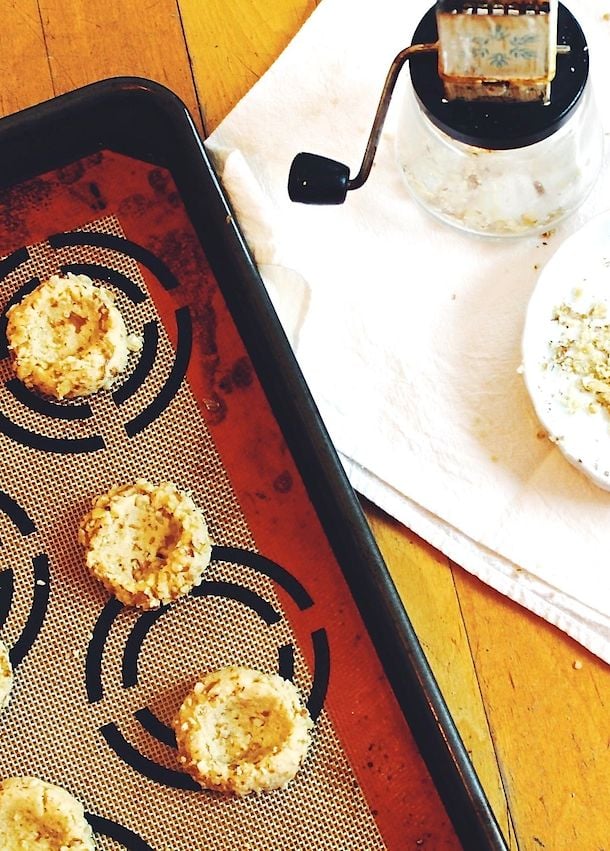 Gluten-Free Thumbprints | fill with jam, chocolate or caramel