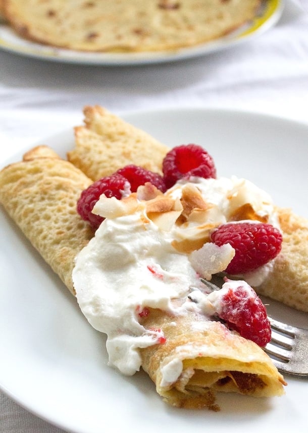 Gluten-Free Oat & Millet Crepes | heartbeet kitchen