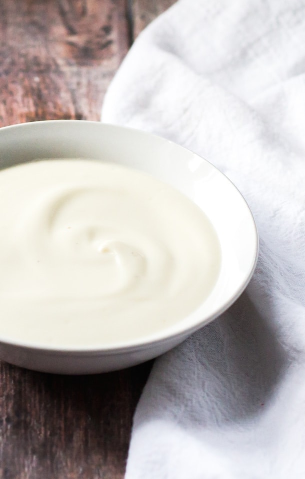 Roasted Garlic Caulflower Sauce - made with cashews, vegan pasta sauc