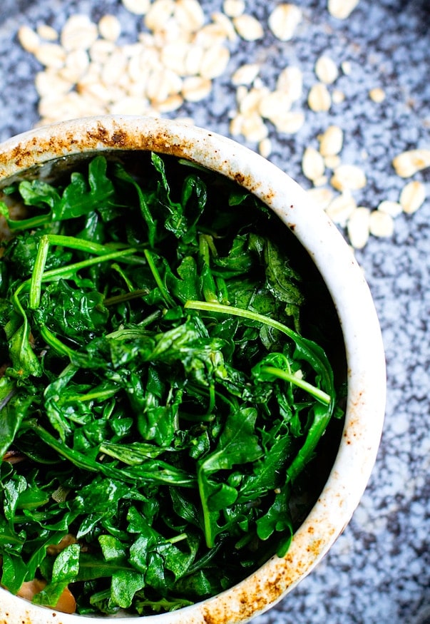 Garlicky Greens {paleo}