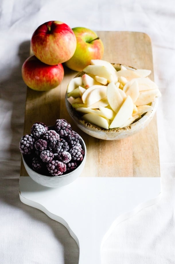 Berry Apple Buckle Cake {gluten-free} via heartbeet kitchen blog