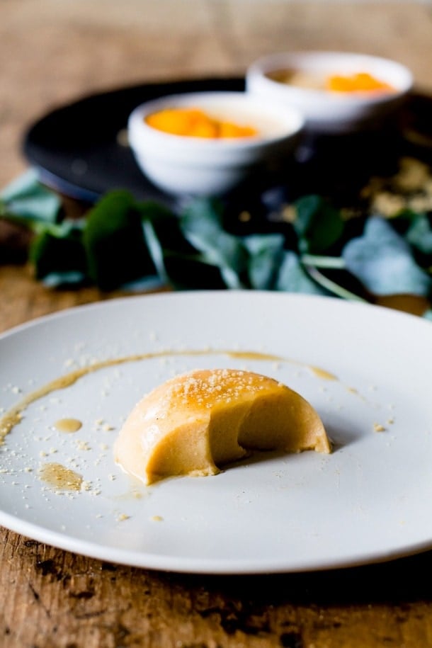 Maple Butternut Squash Panna Cotta {via @amandapaa}