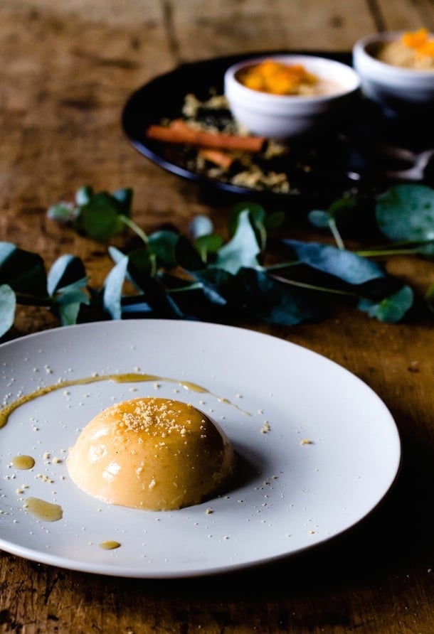 Maple Butternut Squash Panna Cotta {via @amandapaa}