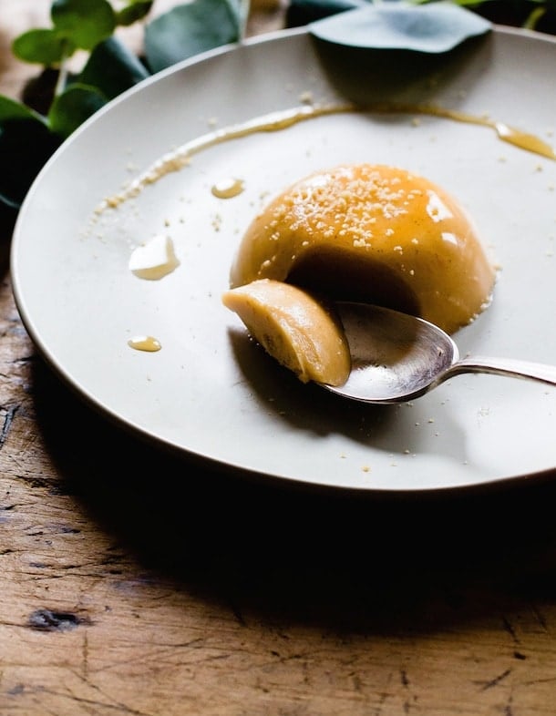Maple Butternut Squash Panna Cotta {via @amandapaa}