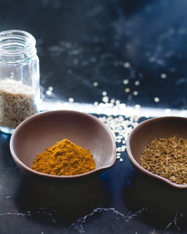 Sesame Curry Cashews {paleo, vegan}