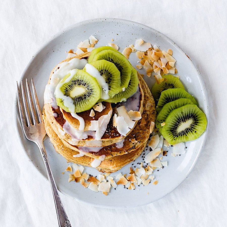 Fluffy Gluten-Free Pancakes made with Tigernut Flour