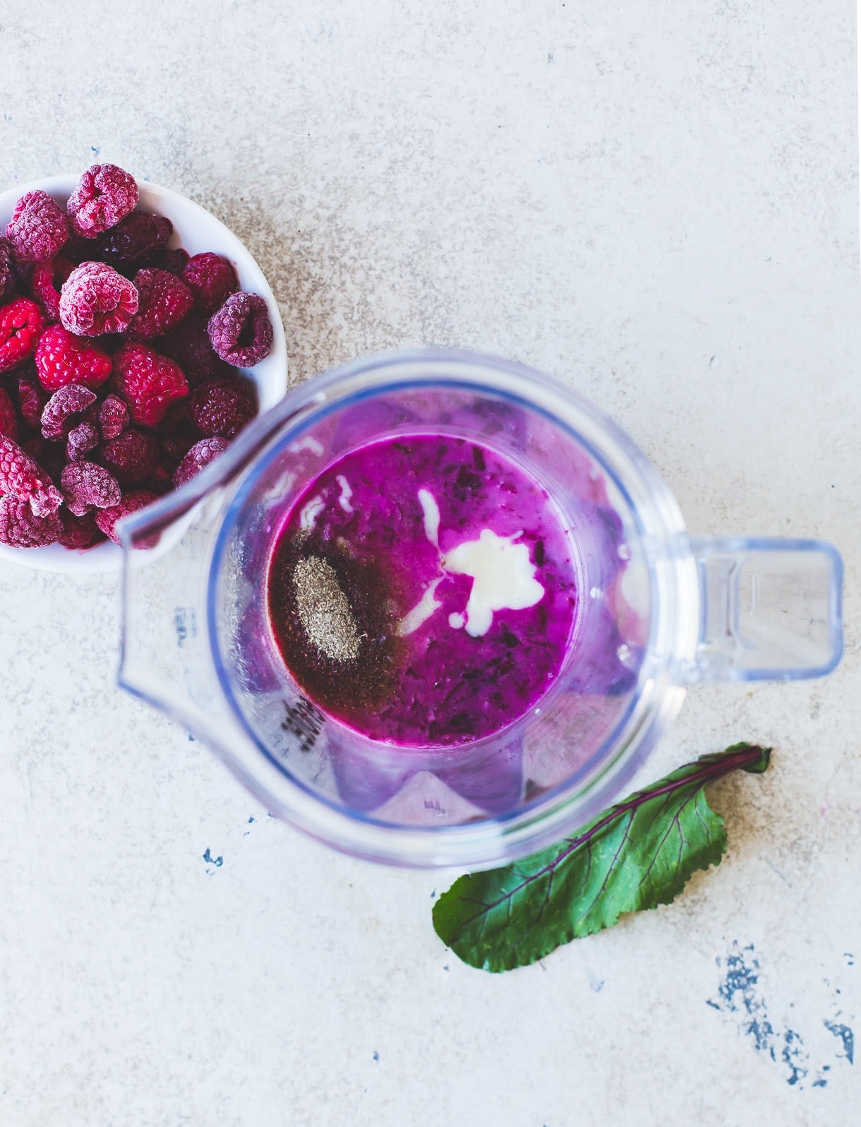 Raspberry Beet Smoothie {vegan}