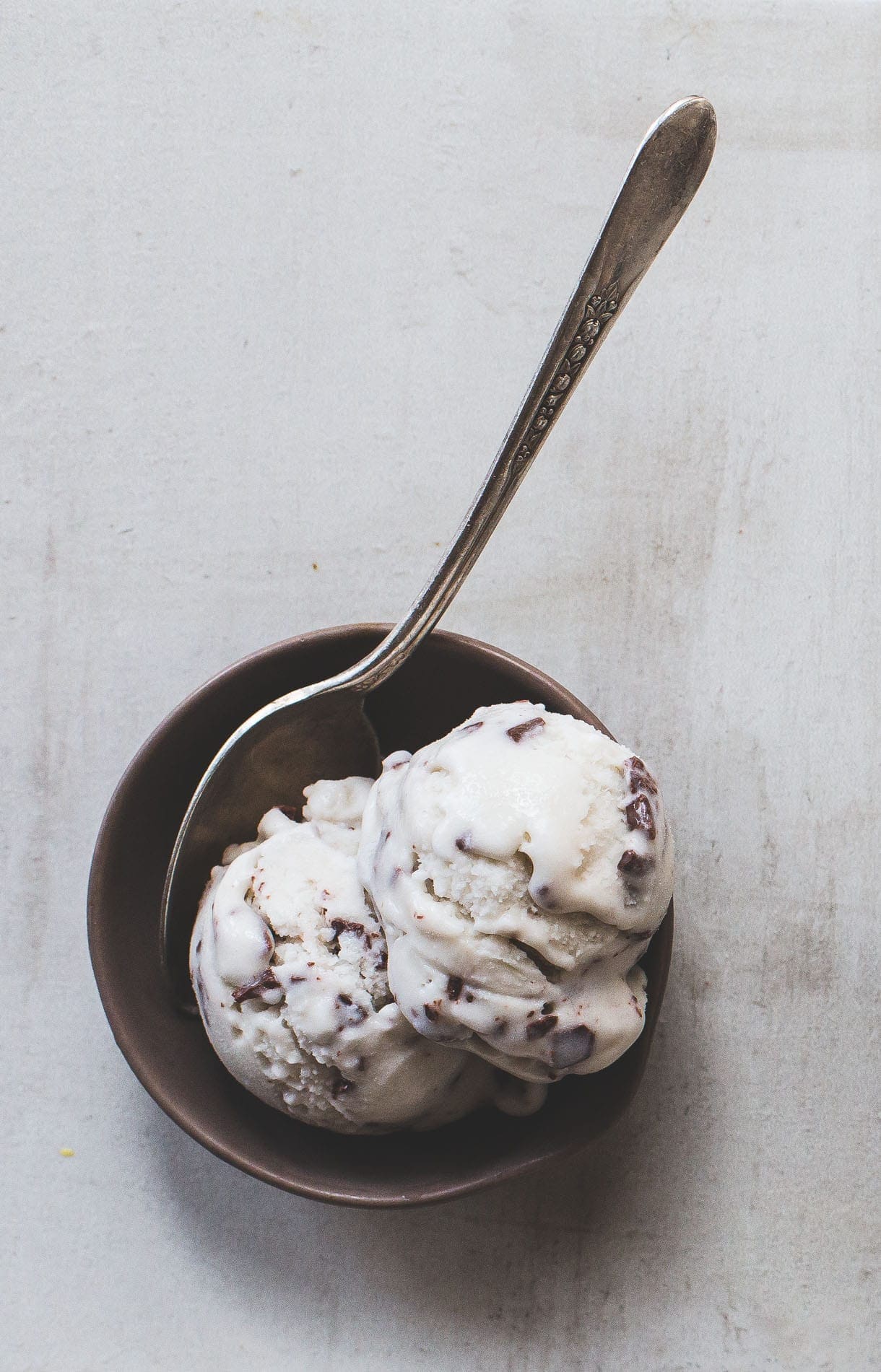 Vegan Chocolate Chip Coconut Milk Ice Cream {with step by step video!}