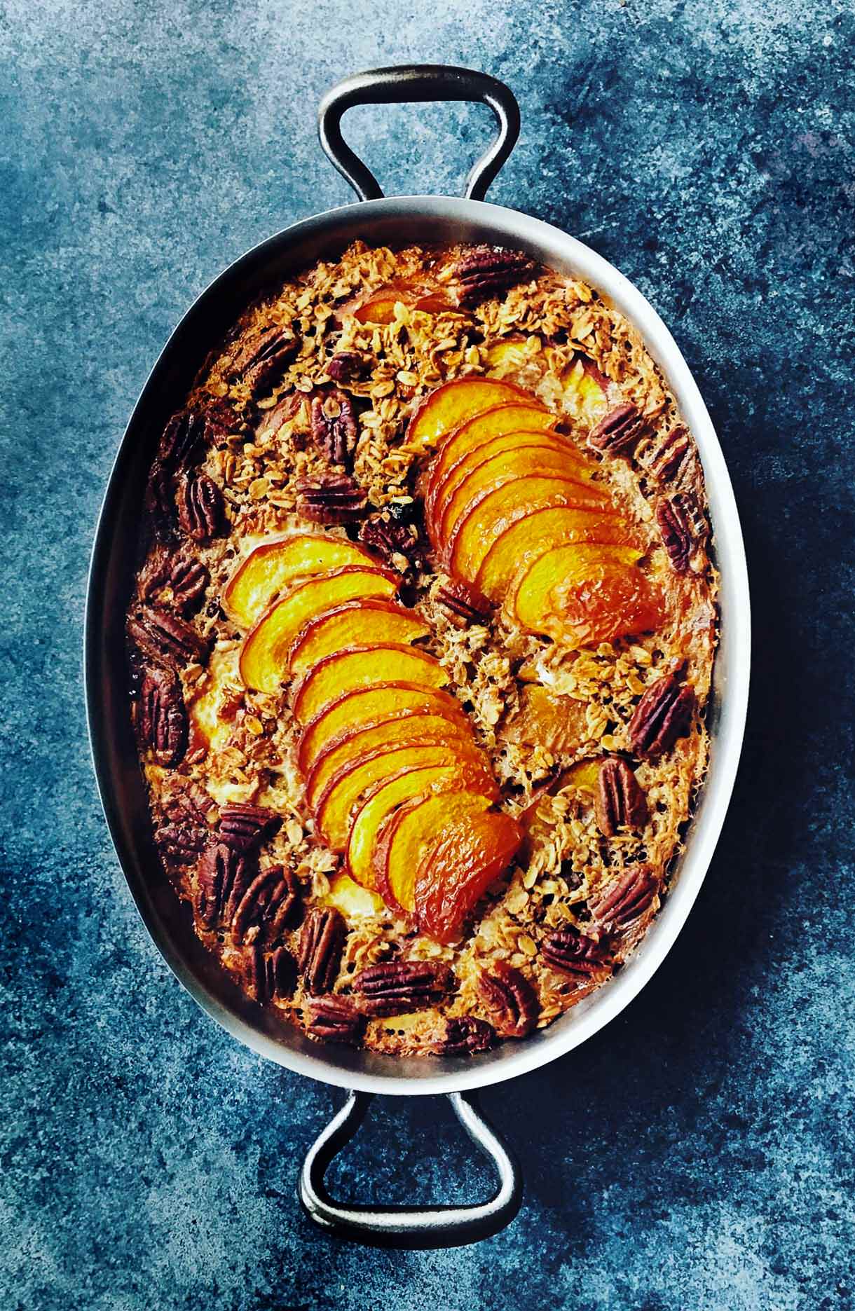 Gluten-Free Peach Baked Muesli