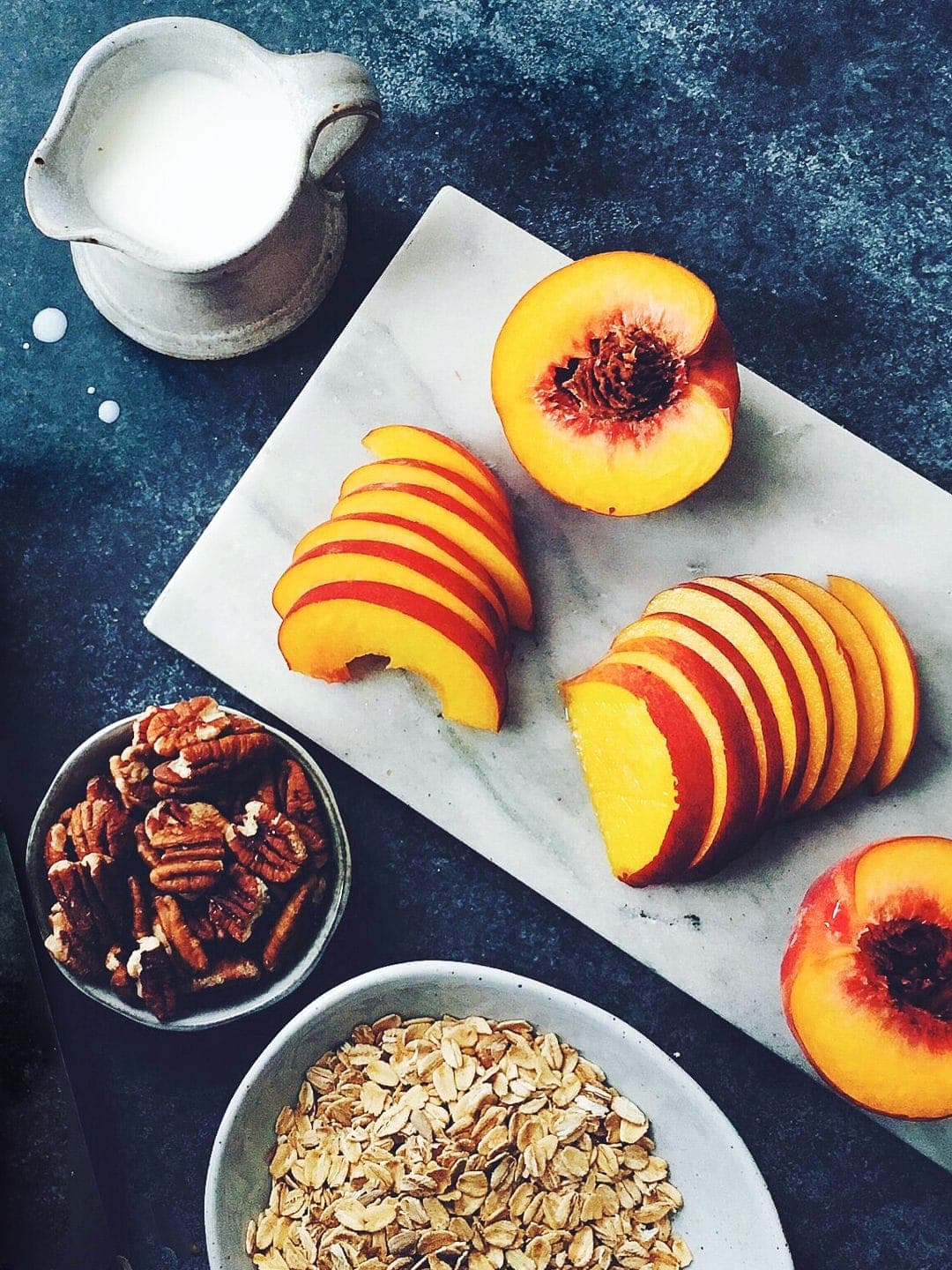 Peach Baked Muesli {heartbeet kitchen blog}