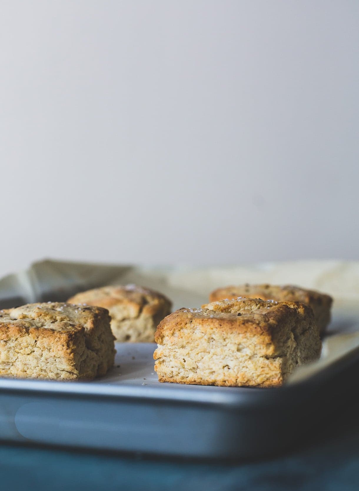 Amazingly fluffy gluten-free biscuits that are made with millet flour. No gums, no nuts.