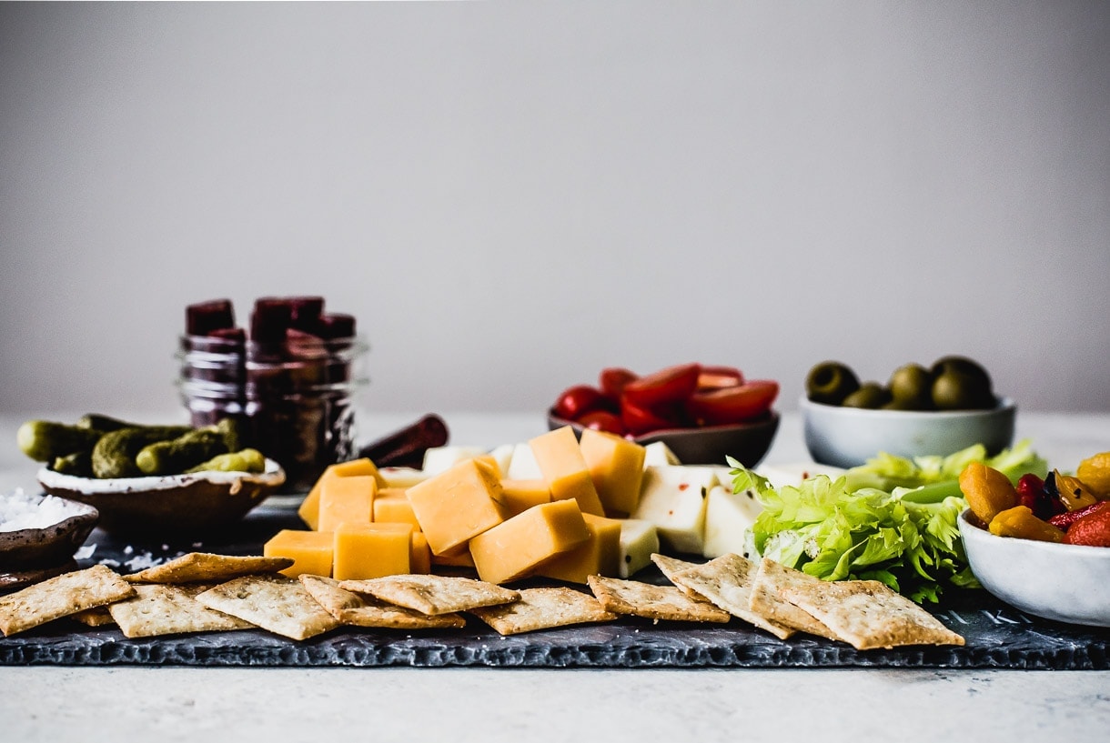 Bloody Mary Appetizer Board