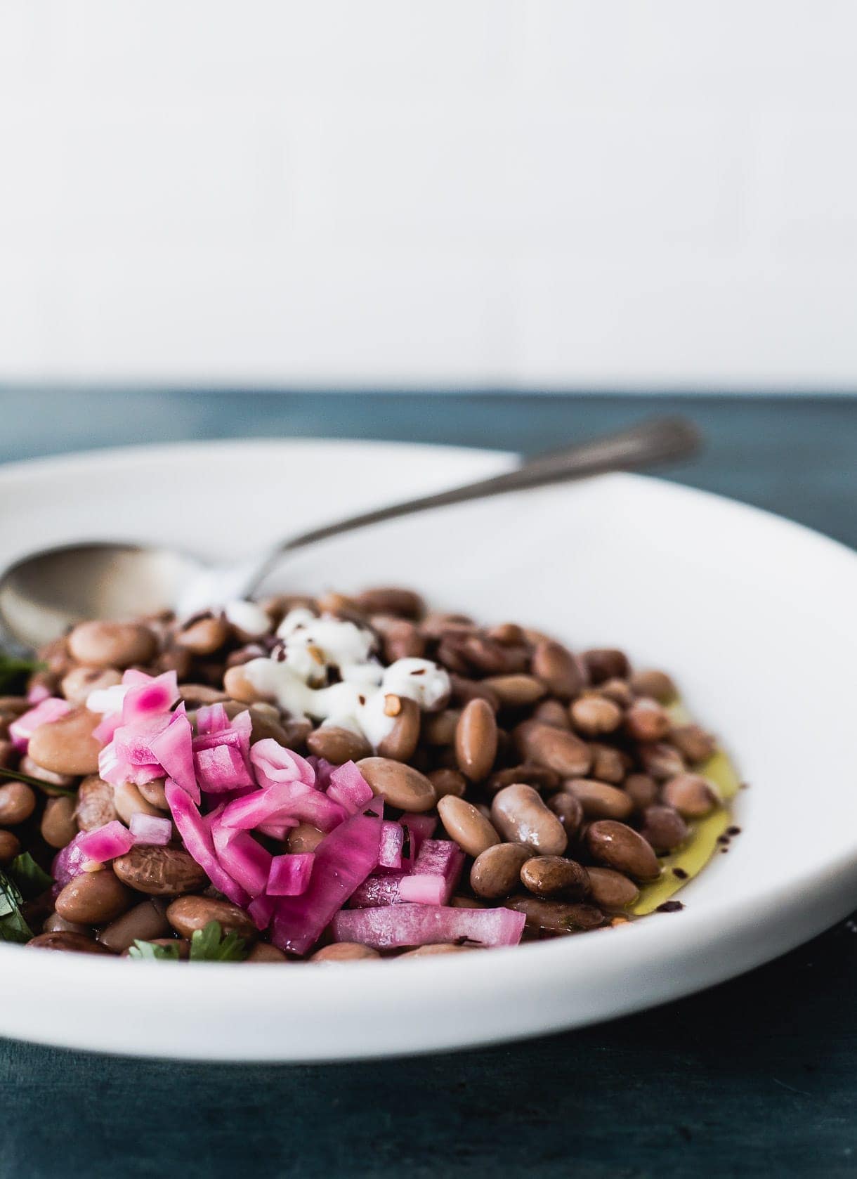 Vegetarian Instant Pot Pinto Beans. Great for meal prepping.