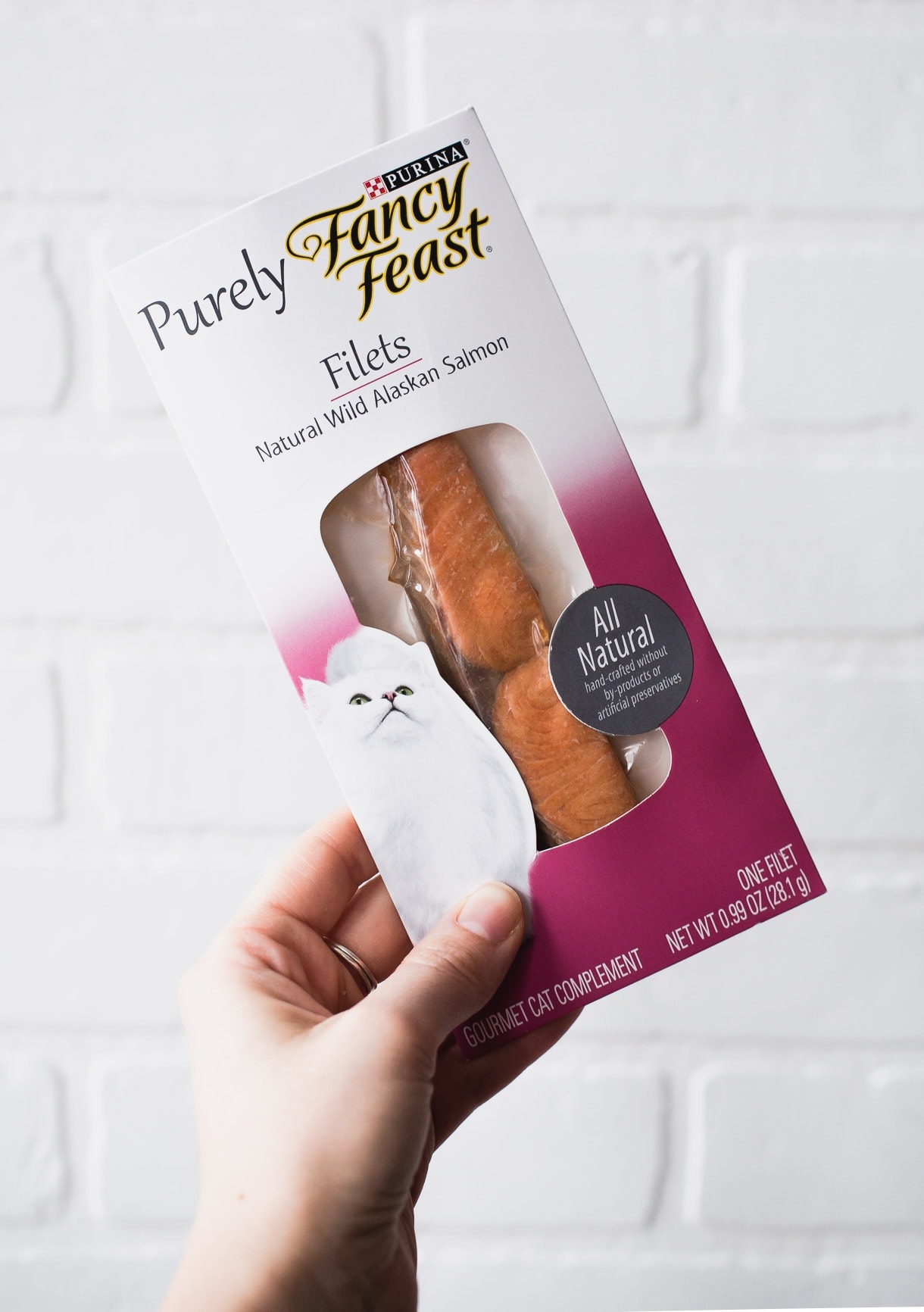 Purely Fancy Feast Filets -- grain free cat food
