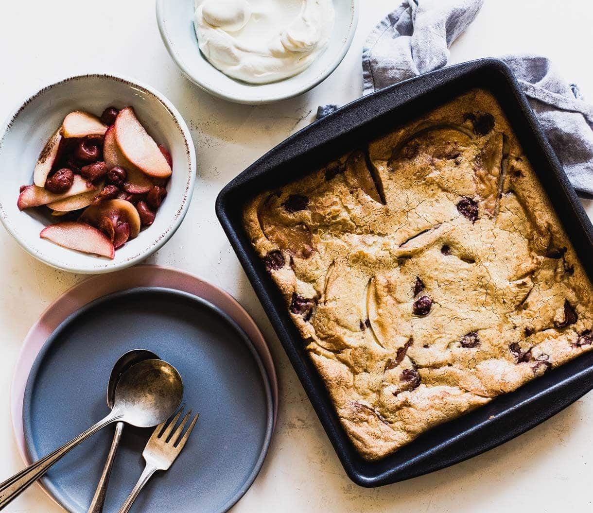 apple oven pancake