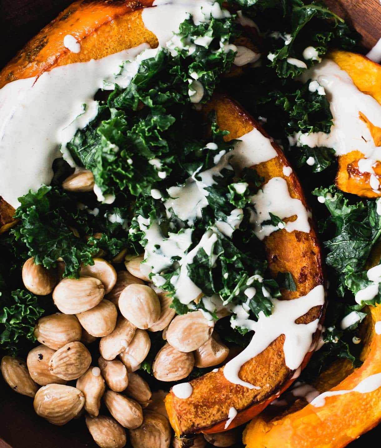 Roasted Red Kuri Squash Salad