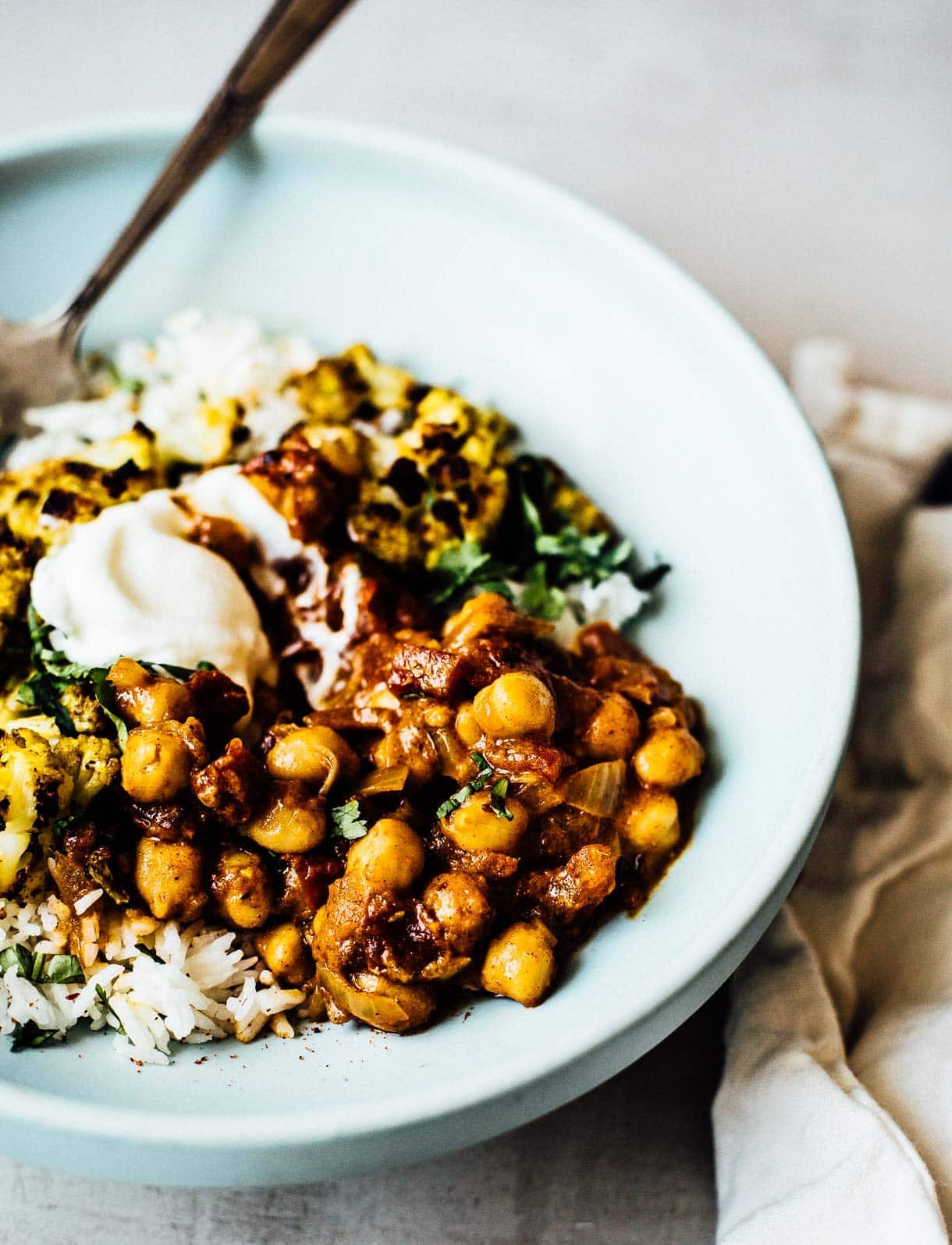 Chickpea Tikka Masala - vegetarian tikka masala