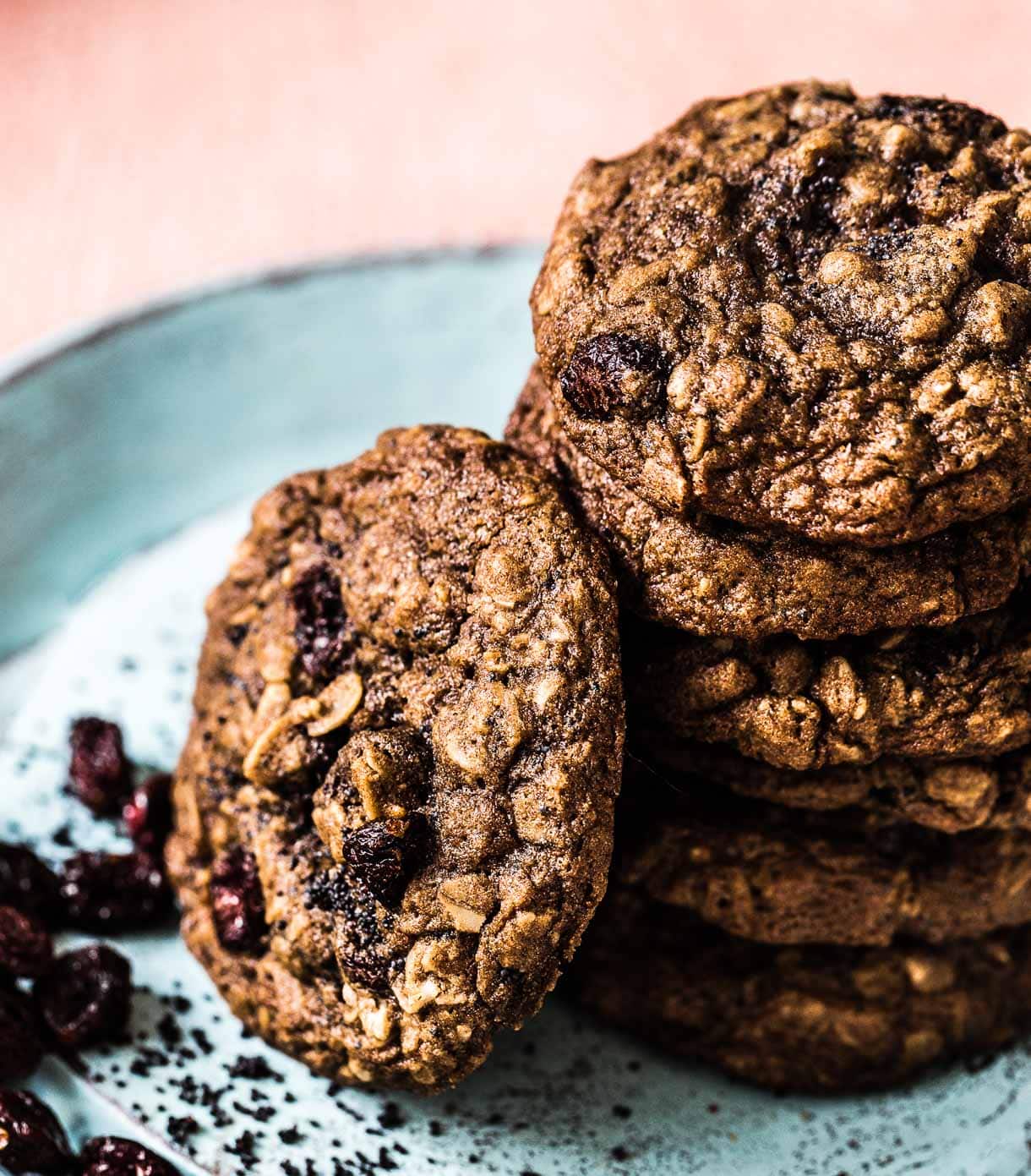 Chewy Gluten Free Oatmeal Cookies